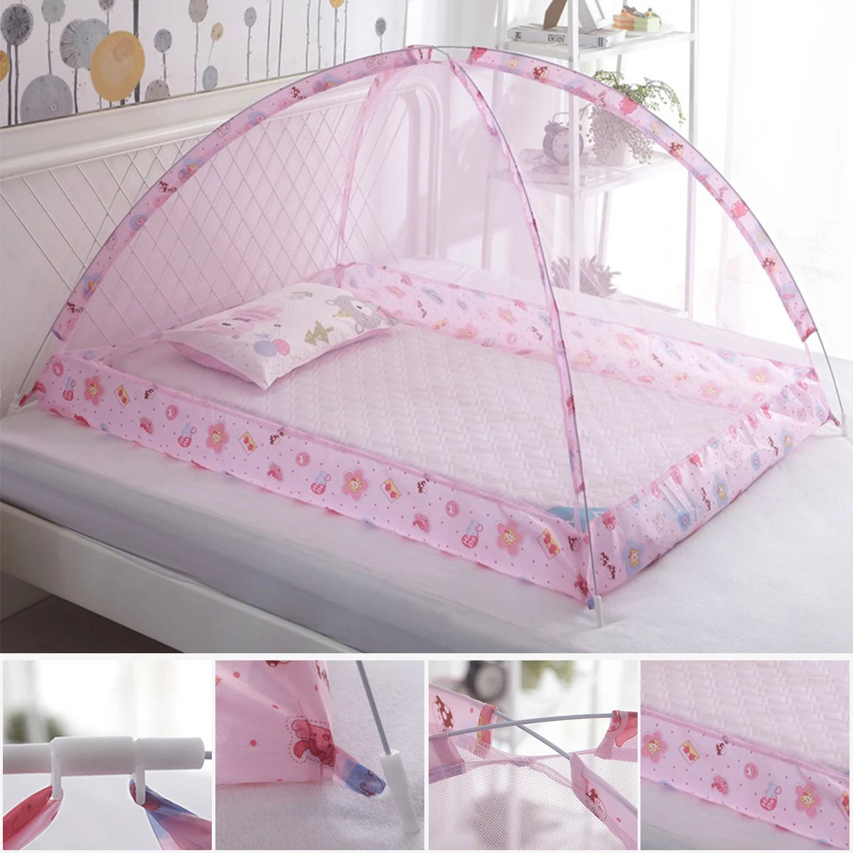 Mosquito Net for Baby / Foldable /  Infant Mosquito Net / Anti Mosquito Bites /  Portable / Mosquito Net for Baby, Toddlers, Kids, Children