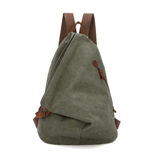 Canvas Vintage Backpack /   Large Casual Daypack /  Outdoor /  Travel /  Rucksack /  Hiking /  Backpacks for Men or Women
