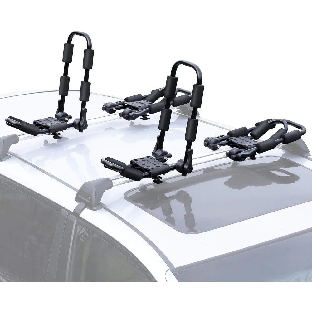 Folding Car Roof Rack  /   Canoe  /  Surfboard  /  Kayak /  SUP  /  Surf Board /  Roof mounted Rack on SUV