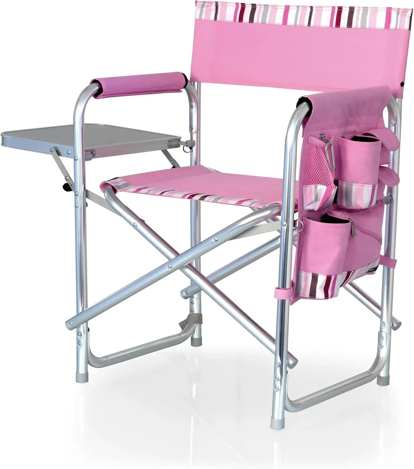 Sports Chair with Side Table / Beach Chair /  Camp Chair for Adults