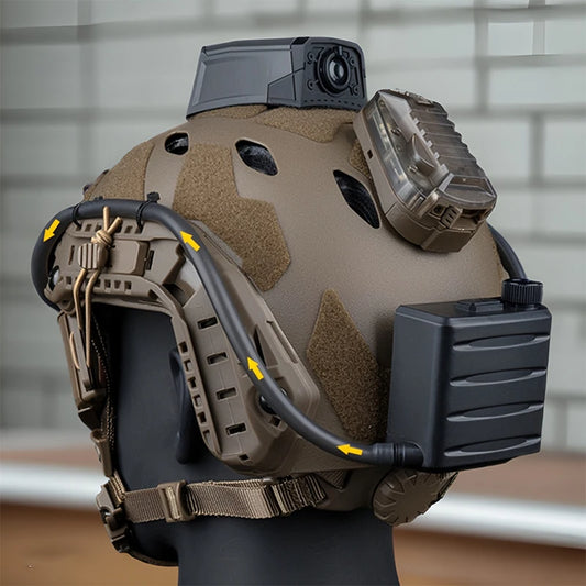 Strategic Goggles  /  Defogger  /  Adjustable Anti-Fog Pump  /  Lightweight  /  Cordless Goggles Defogging Fan for Glasses,  Ski Mask,  Clear Vision