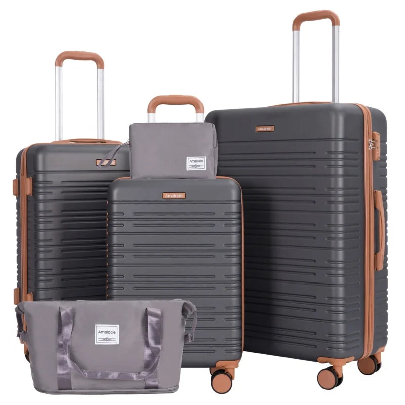 **Luggage Sets / 3-Piece Suitcases with Double Spinner Wheels / Suitcase Set / ABS Hard Case Luggage with TSA Lock