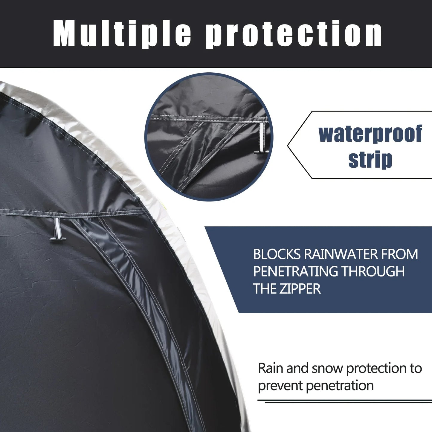 Outdoor Storage /  Bicycle /   Large Space /  Foldable Portable Outdoor Bike Tent /   Waterproof Foldable Bicycle Protective Gear