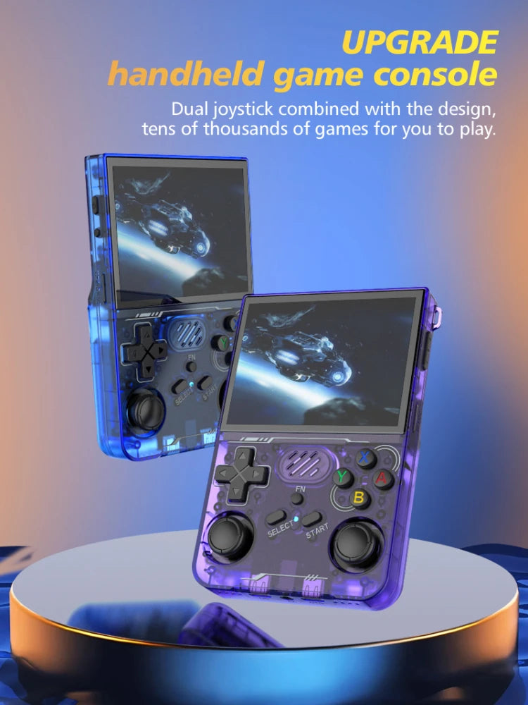 Retro Handheld Console /  Open-Source Linux System /  Built-in WIFI Game Consoles /  3.5inch IPS Screen /  Portable Video Player