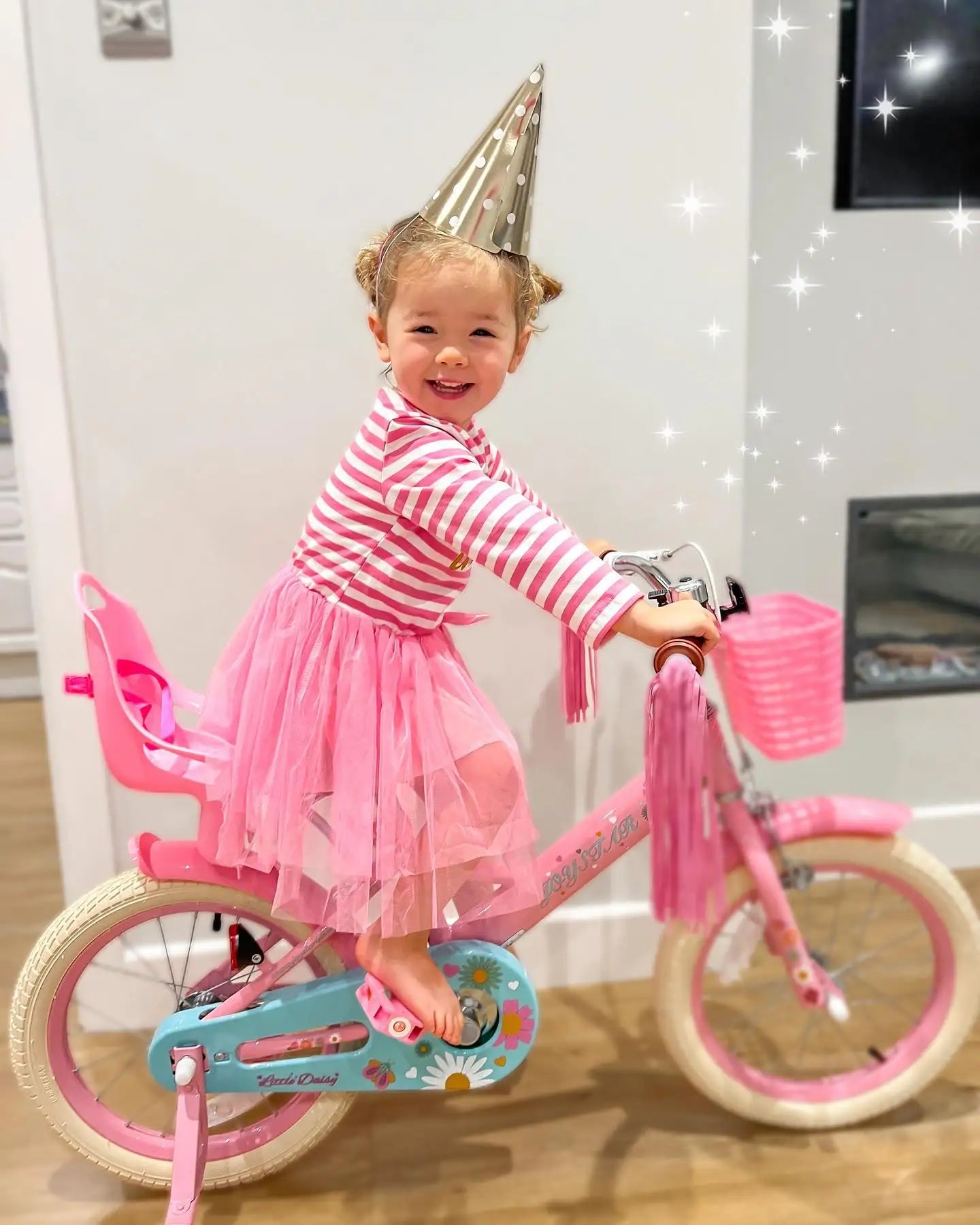 Kids Bike for Ages 2-7 Years /  Also Bikes with 12"  14"   16" Inch  Wheels / Girls Bikes with Doll Seat & Streamers  /  Boys Bike with Flag & Plate