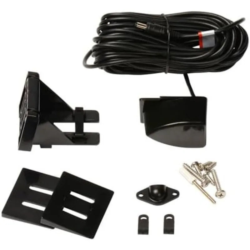 DepthTrax 2B Boat Mount In Dash  /  Digital Depth Finder  /  LCD icon display  /  LED Warning Light