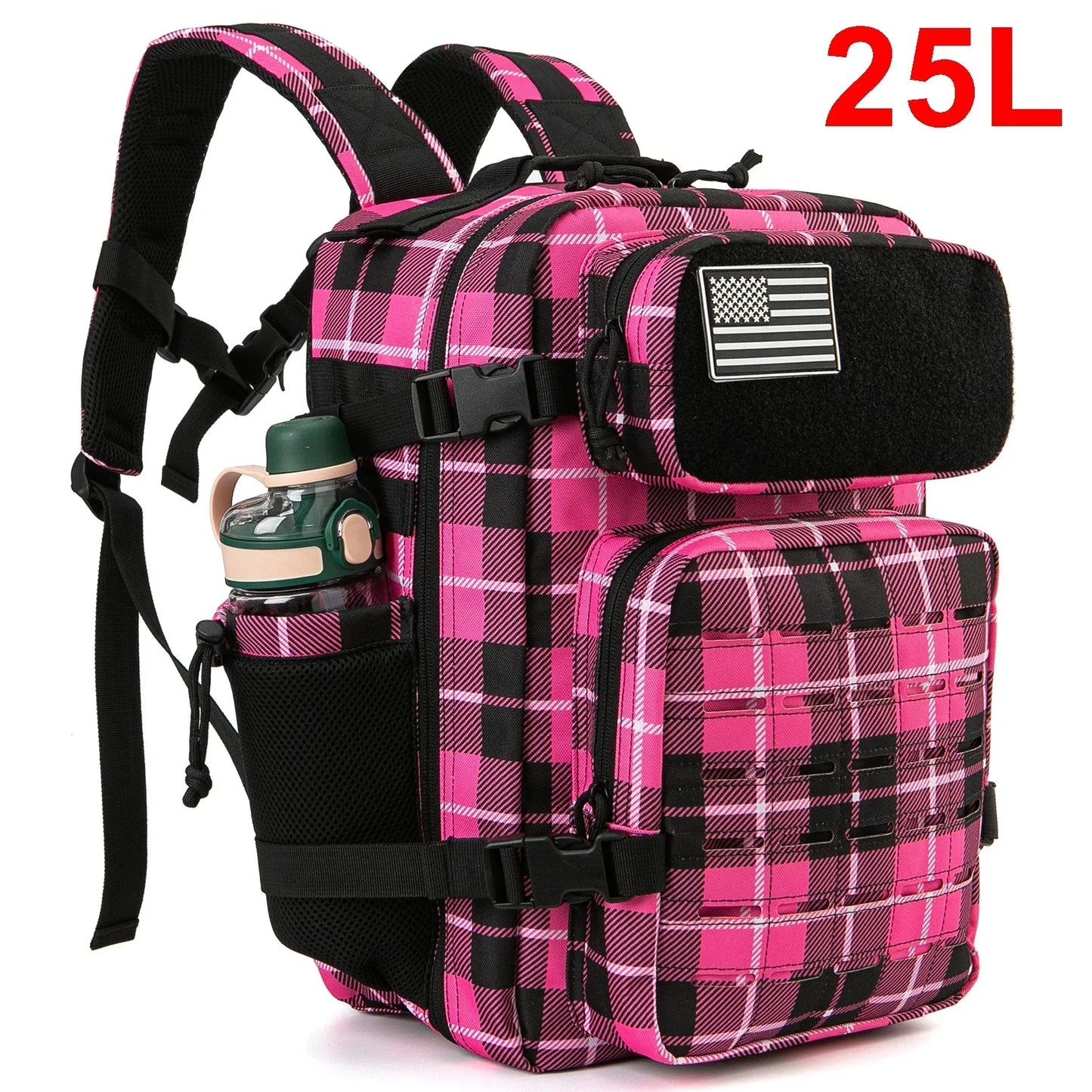 **25L/45L Men's and Women's Tactical Backpacks / Outdoor Activities / Small School Backpacks with Water Bottle Holder