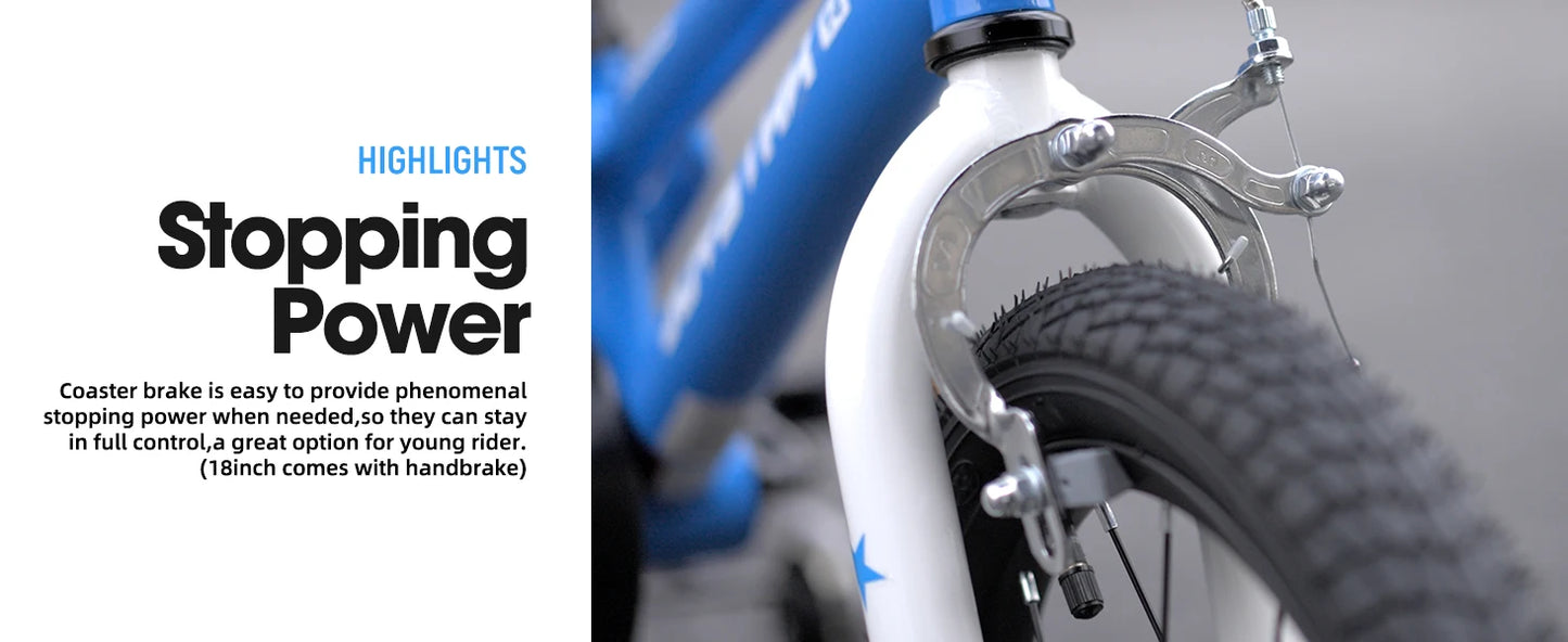 12 14 16 18 20 Inch Kids Bike / Light Up Training Wheels /  Boys & Girls Age 3-12 Years / Childrens Bikes