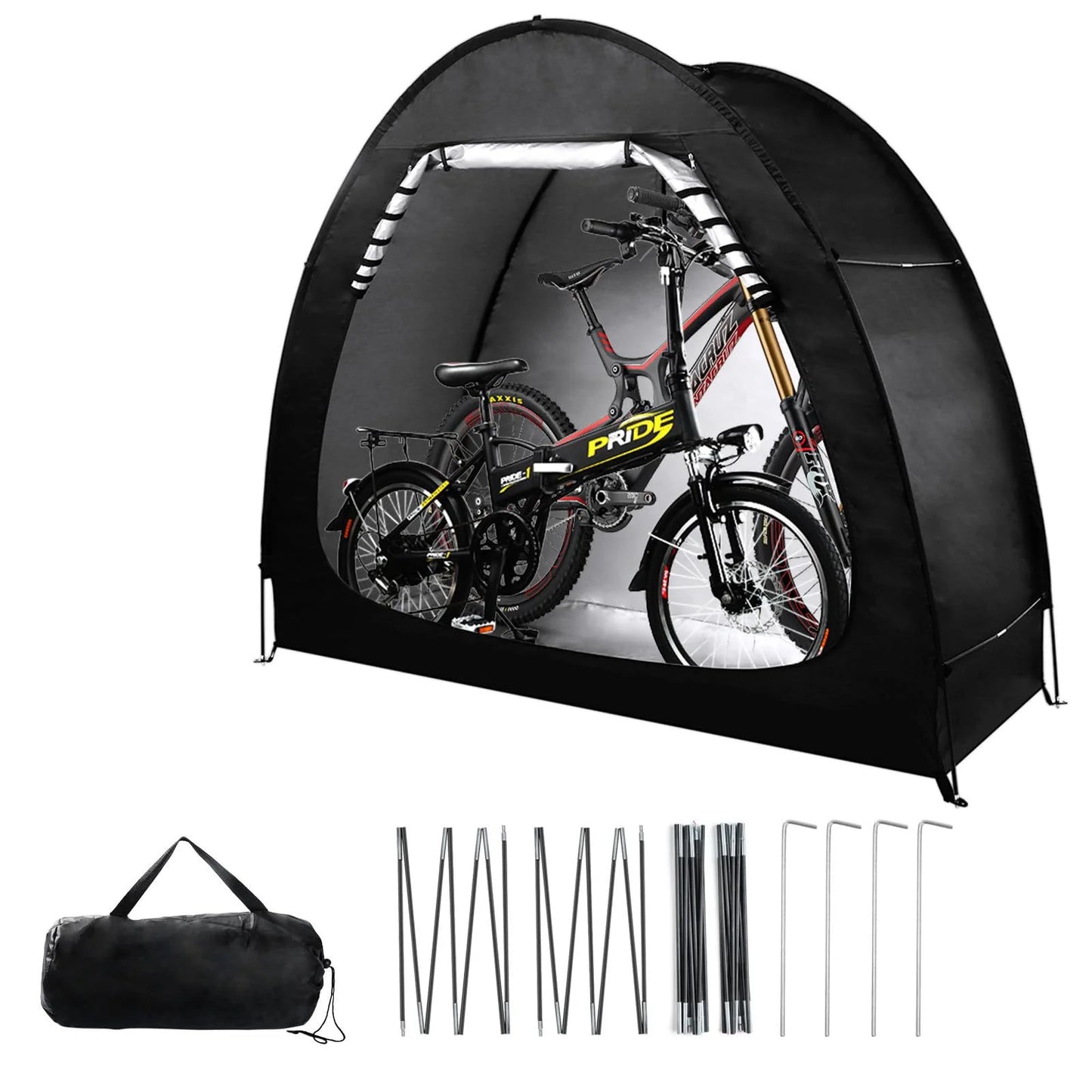 Outdoor Storage /  Bicycle /   Large Space /  Foldable Portable Outdoor Bike Tent /   Waterproof Foldable Bicycle Protective Gear