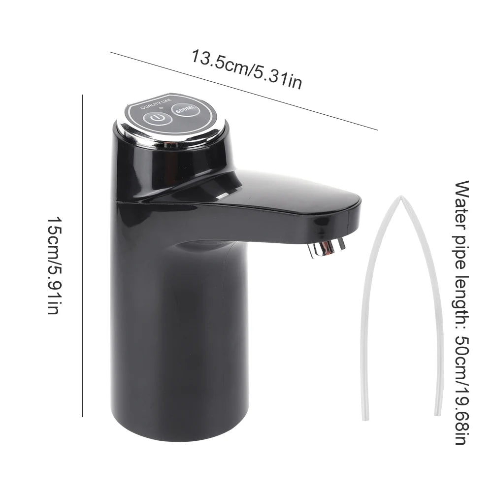 Electric Water Pump  /  USB Rechargeable /  Portable Water Dispenser /   One Key Switch  /  Wireless Water Pumping Device /   Outdoor /  Camping