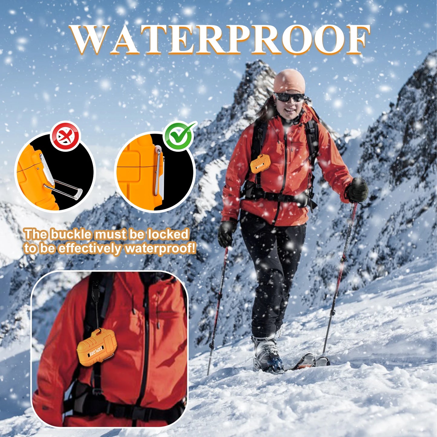 Waterproof Electric Lighter /  Windproof  / Dual Arc  /  USB Rechargeable  /  Flameless Plasma Lighters  /  Camping  / Hiking  / Survival  / Tactical