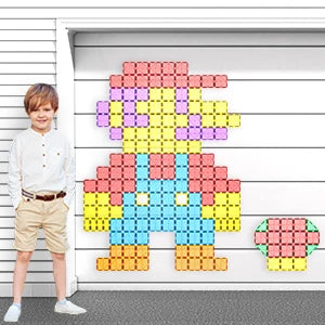 118 PCS Magnetic Tiles /  Magnet Building Blocks /  Kids Toys  /  Ages 3-12  /  STEM Educational Construction Toys /  Toddlers