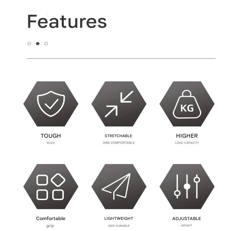 Lightweight Foldable Trekking Pole  /  4-Section Adjustable Hiking Stick with Rubber Tips /  Non-Slip Ergonomic Grip /  for Men & Women